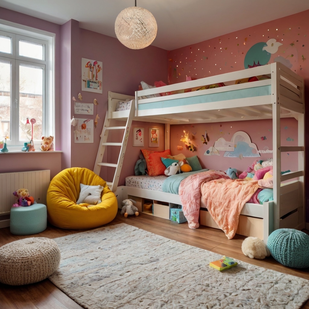 Playful And Colorful Interior Designs For Kids